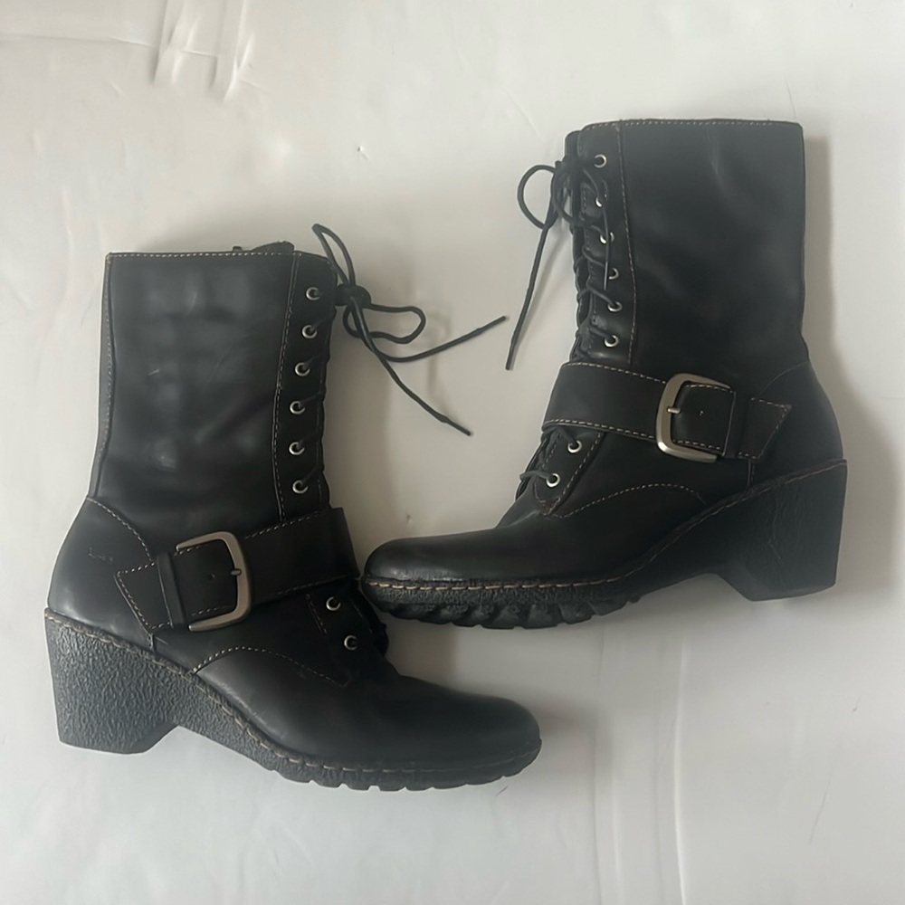 BOC Born Concept BC6734 Women Brown Zip Boot Shoe